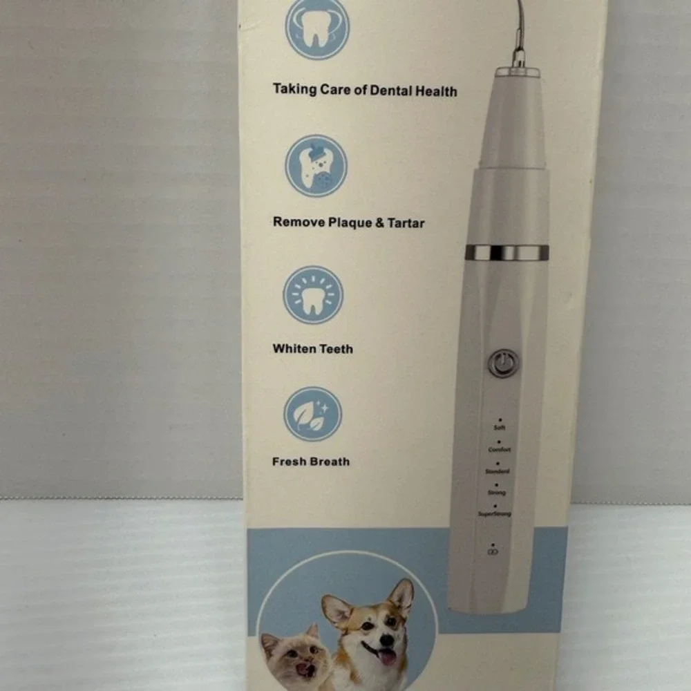 Ni-SHEN Pet Ultrasonic Tartar Remover – 7-in-1‎ Tooth Cleaning Kit